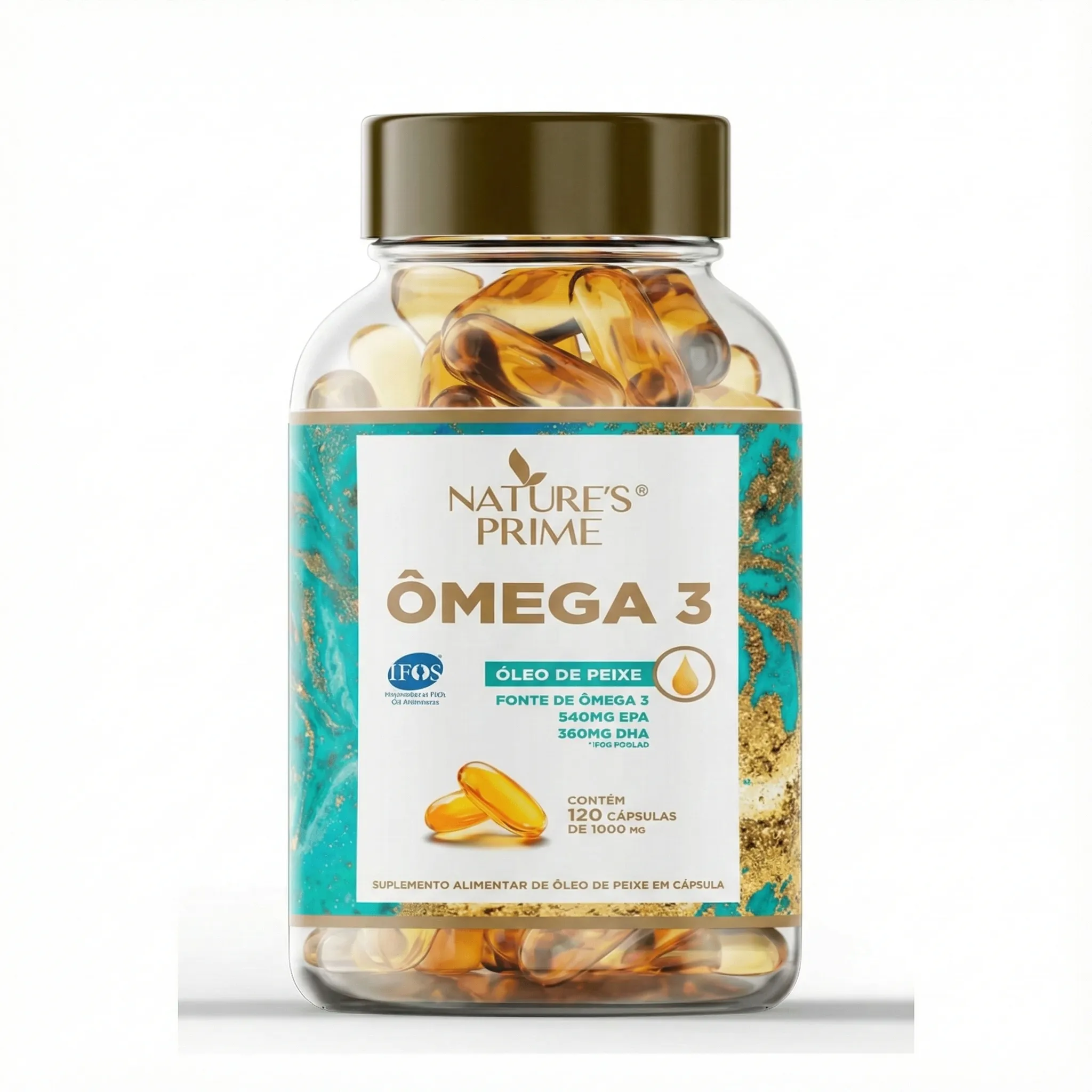 Pote Ômega 3 Nature's Prime